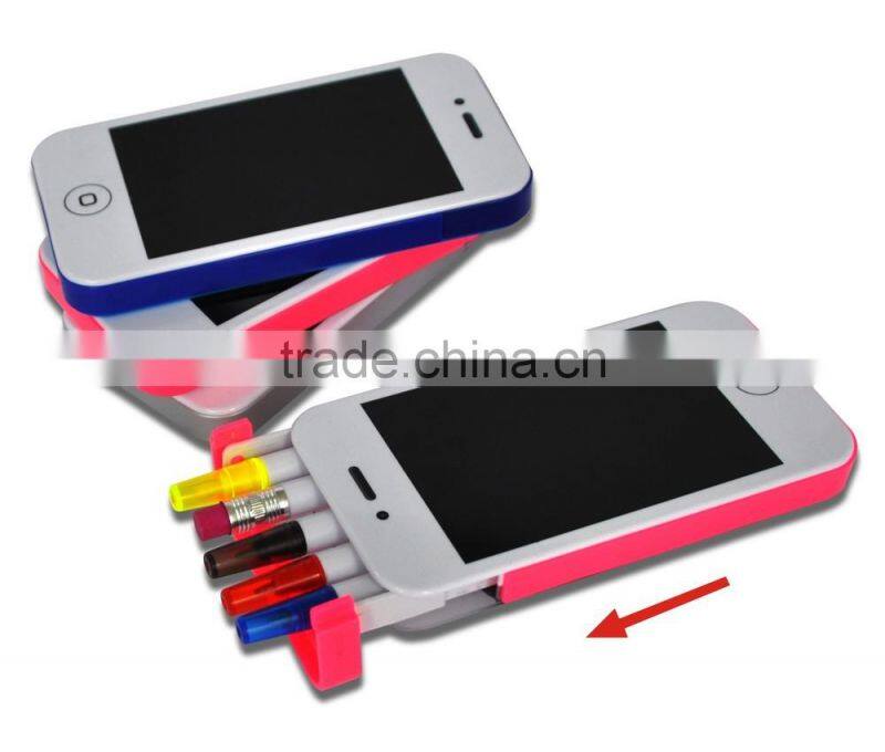 Custom Novelty Heart Shape Highlighter Pens