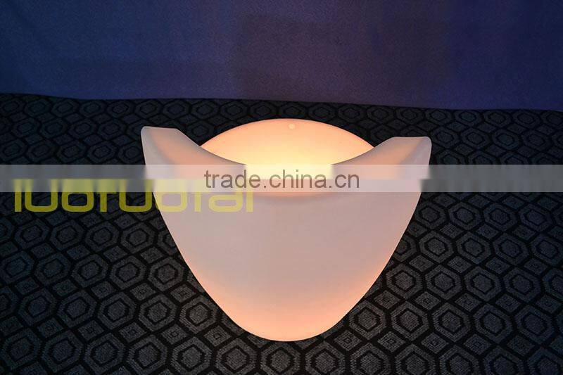 Heavy PE plastic illuminated led bar furniture waterproof remote control led bar sofa LTT-SA13