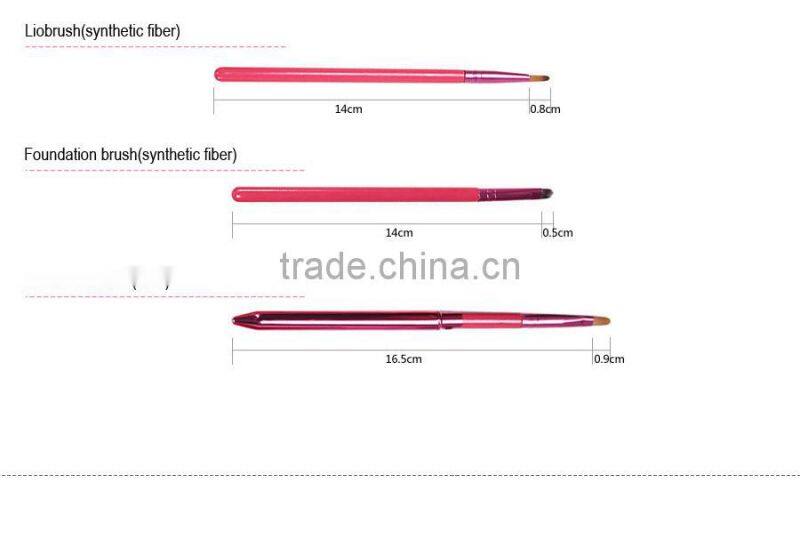 12 pcs Pro Makeup Cosmetic Brush Kit Leather Cylinder Cup Holder Case Set cheap makeup brush