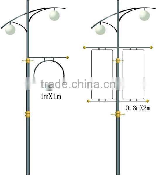 paint street light pole