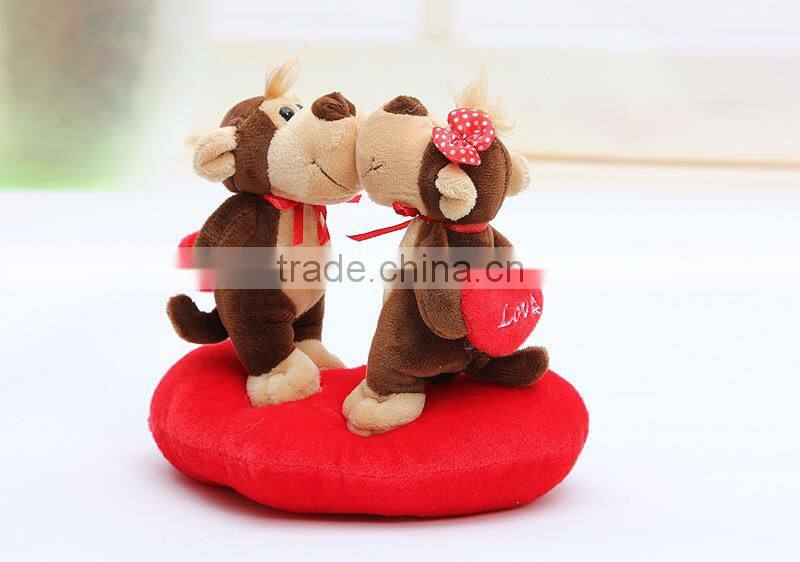 Valentine's day wedding gift plush toys