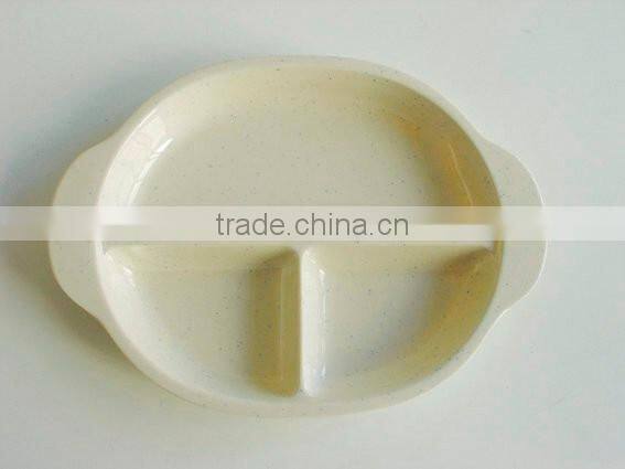 high quality of 100% melamine tray for food with SGS certificate