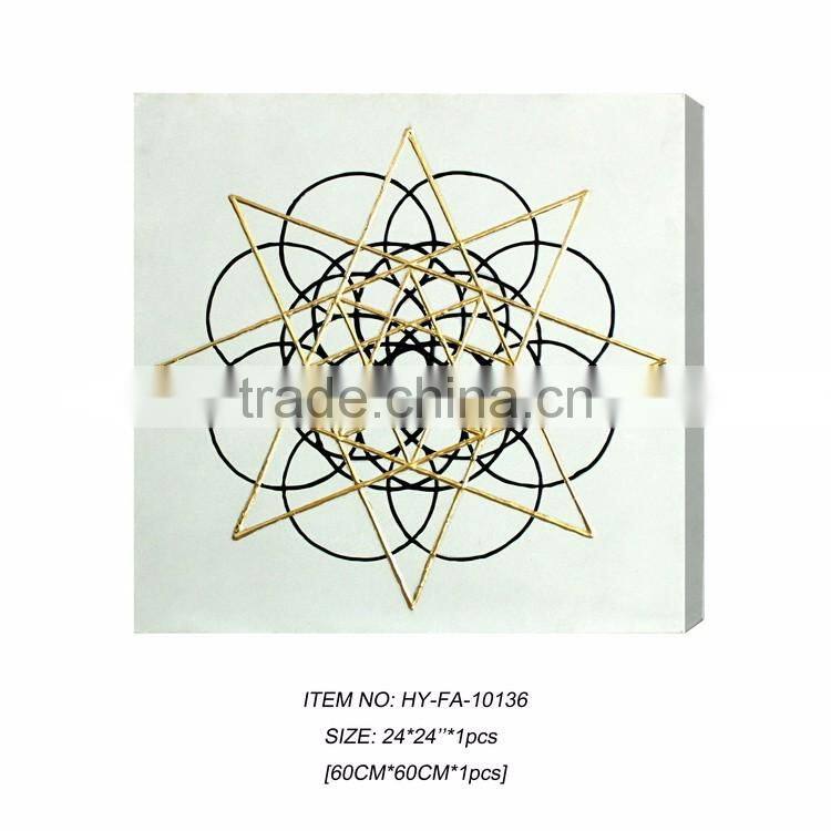 Framed Handmade canvas paintings wall art for home decoration