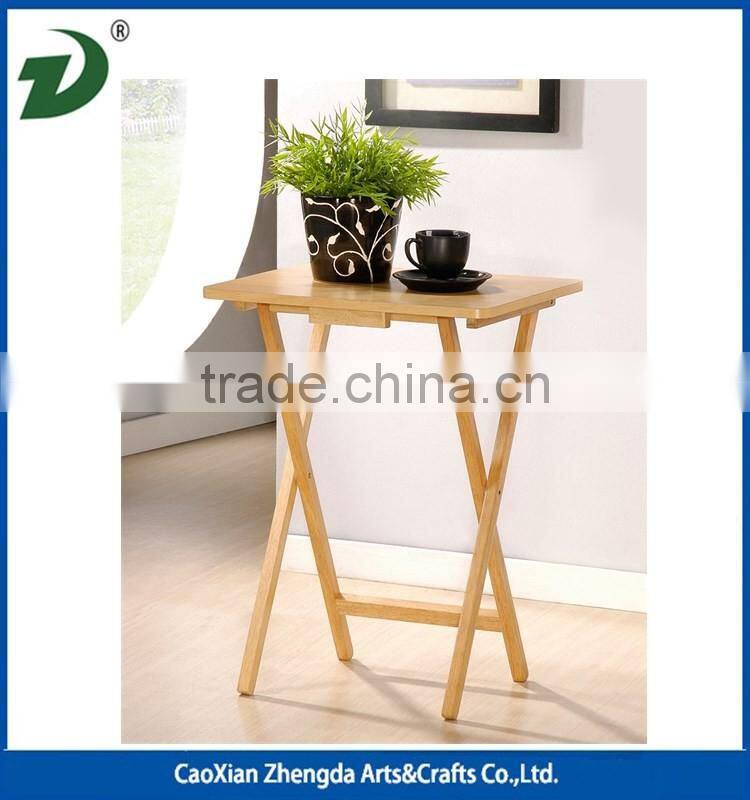 Essential Home use furniture wood folding outdoor table