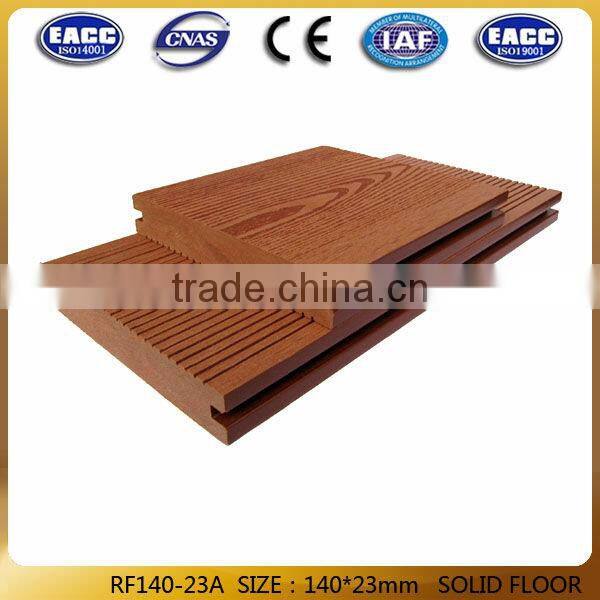 Promotional sale wpc indoor decking floor, plastic sheets for flooring, waterproof and non-slip floor