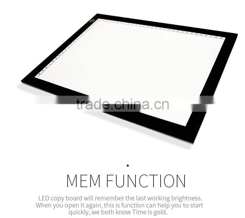 A4 Ultra-thin LED Drawing Light Panel LED Copy Board LED Tracing Light Pad For School/Teaching