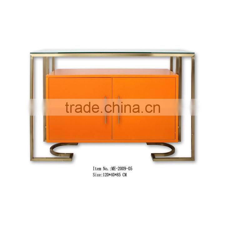 Modern living room MDF Cabinet and vanity