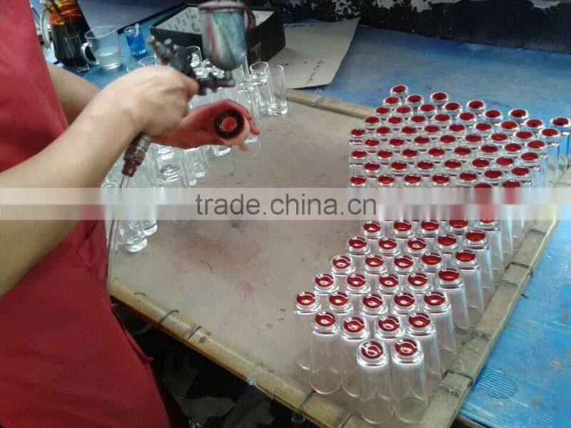 mini clear shot glass cup liquor glass