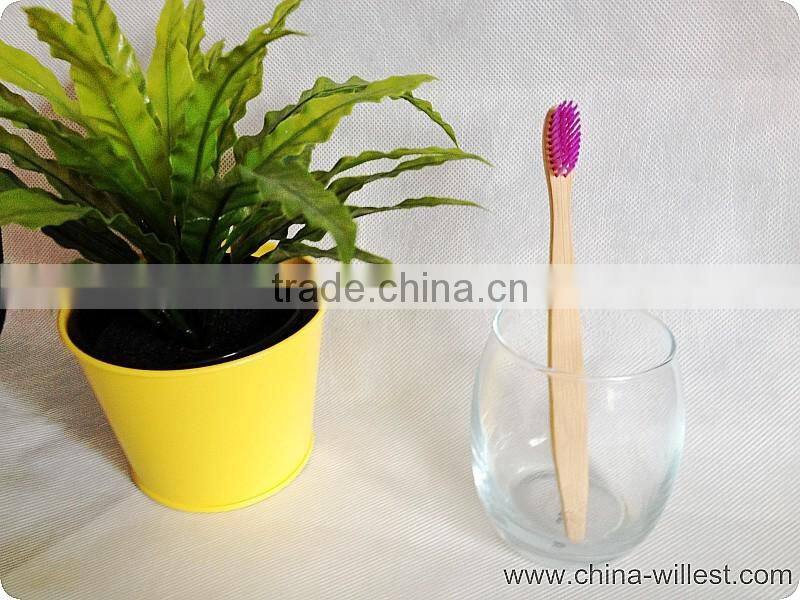 High quality Eco bamboo tooth brush for hotel use