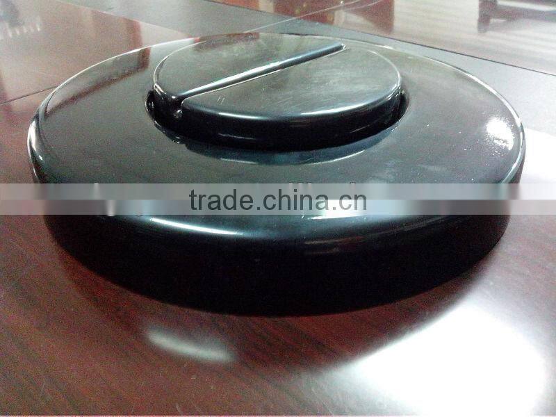 PP small vacuum forming circular rotary tray of plastic