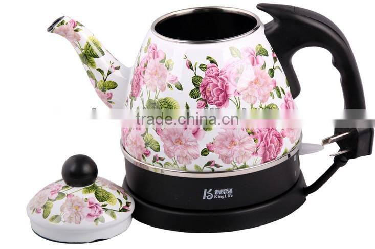 Enamel porcelain electric kettle electric kettle electric kettles that boil milk stainless steel electric kettle