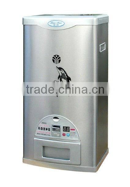 Rice Storage distributor the capacity and stored of rice are 8 kg,15 kg,20 kg,30 kg