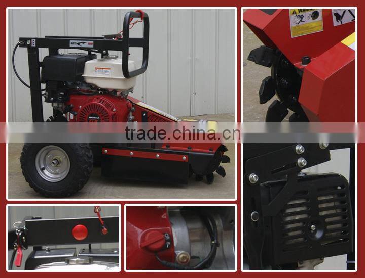 ISO9001 certificate competitive price high efficiency professional new petrol teeth stump grinder for garden