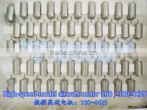 Kind shooting Model airplane High speed 180 motor 7.2 V 24000rmp 3.7 V 4.2 V Carbon Brush 180 motor In stock