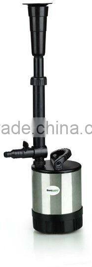 Fountain Pump with Solar Pad