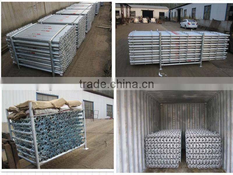 Open End Frame Scaffolding System Adjustable cross Brace