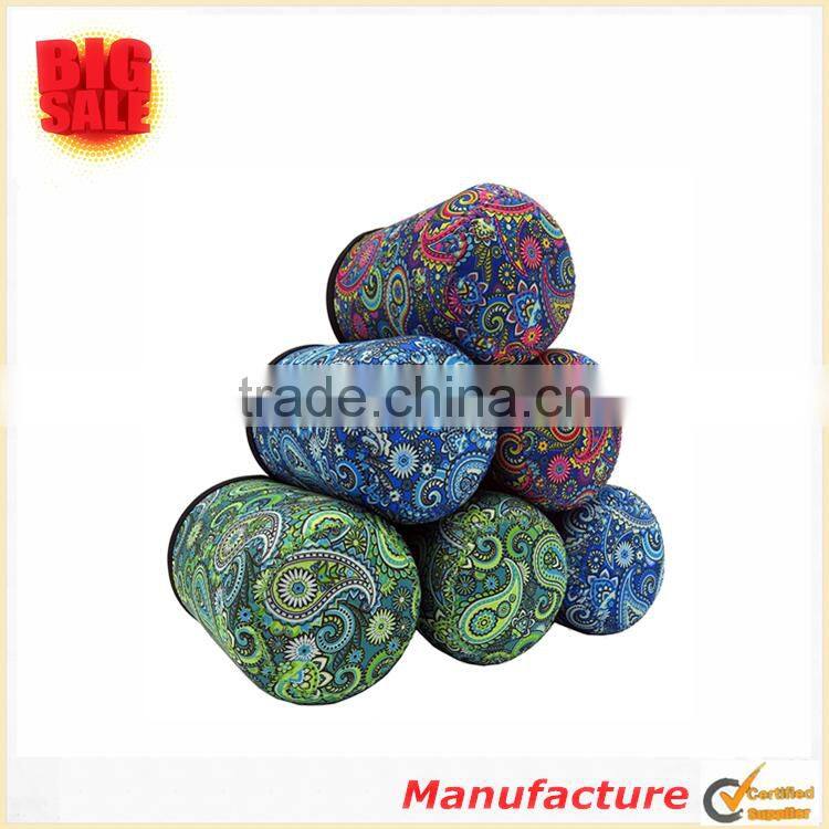 Pattern Beer Can Cooler Sleeves Collapsible Extra Neoprene Insulsted Beer Can Sleeves