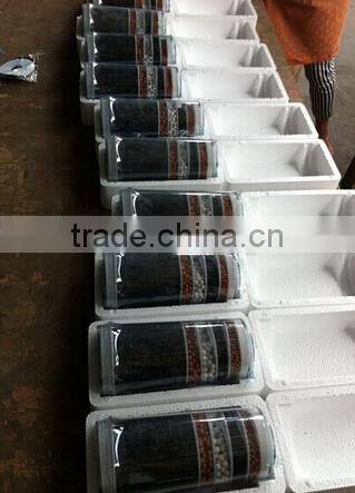 Activated carbon particles filter with 6 layer