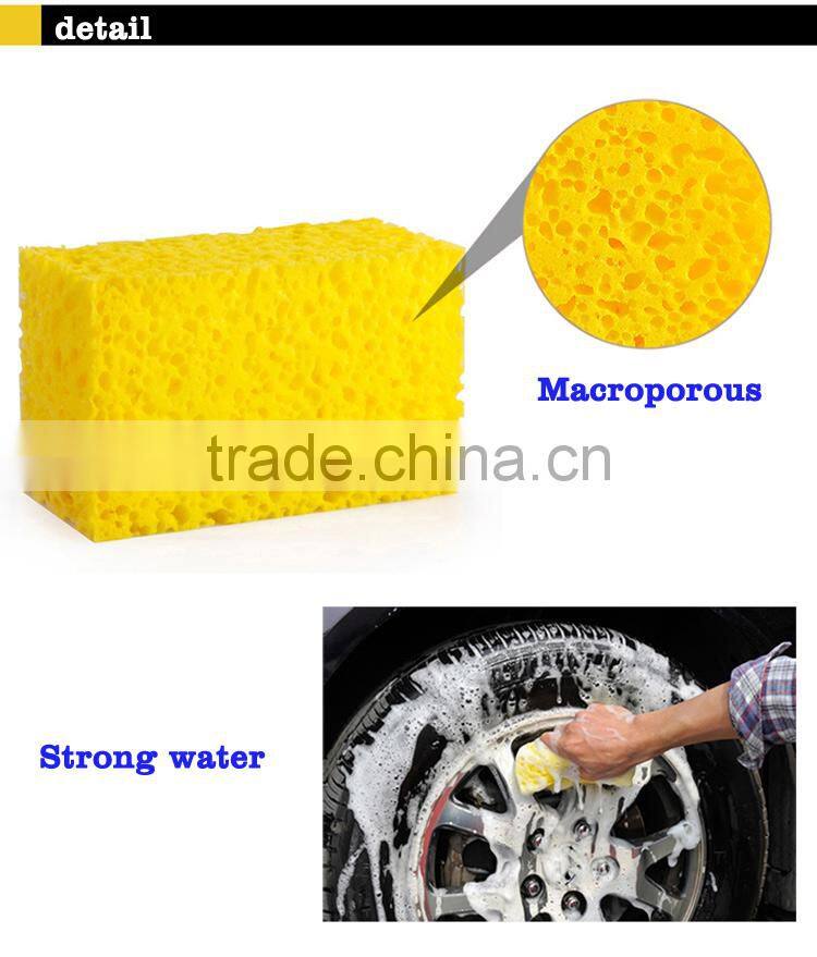 Big hole Seaweed sponge of car wash sponge with handle