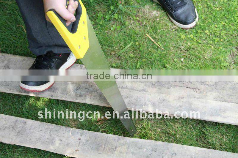 grinded hand saw /good hand saw for plastic handle/hand saw/top quality hand saw, cheap hand saw, SH-195