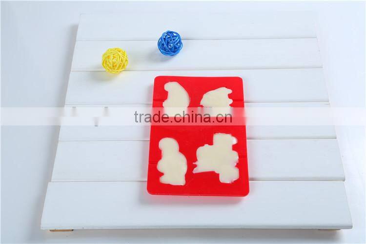 Heat resistant car silicone chocolate fondant mould