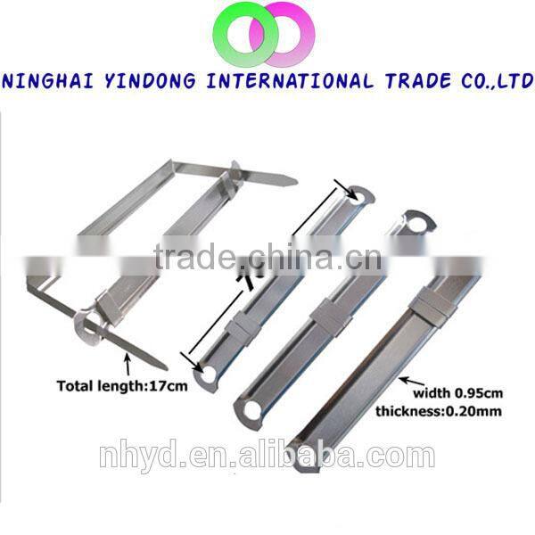 2016 hot sell Plastic paper fastener