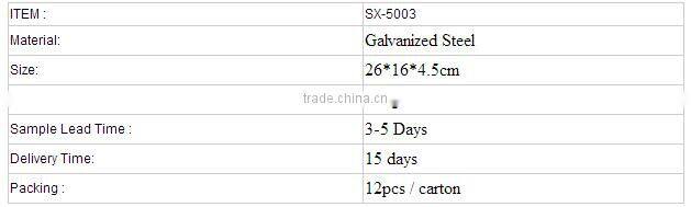 Galvanized steel living mouse trap for easy catch SX-5003