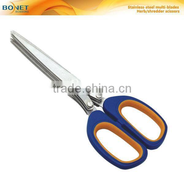S97015 CE qualified 7-1/2" Herb 3 blades Scissors