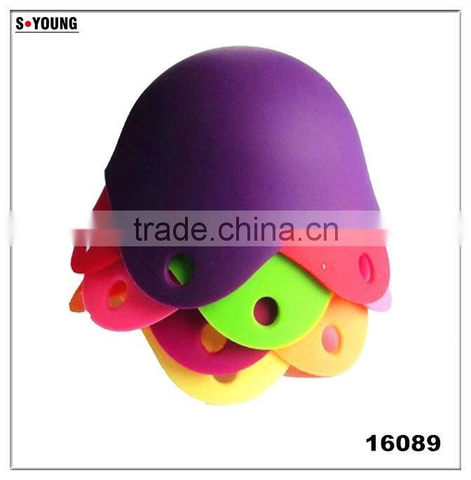 16089 kitchen silcone egg poacher, silicone egg boider, silicone egg steamer