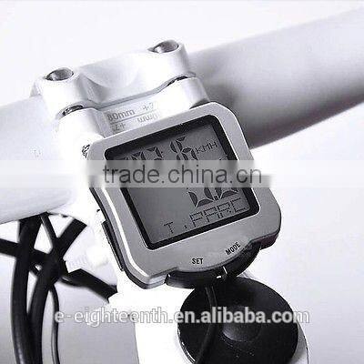 2016 new hot Cycling Bike Bicycle Computer Odometer Speedometer 30 functions Backlight Black 570