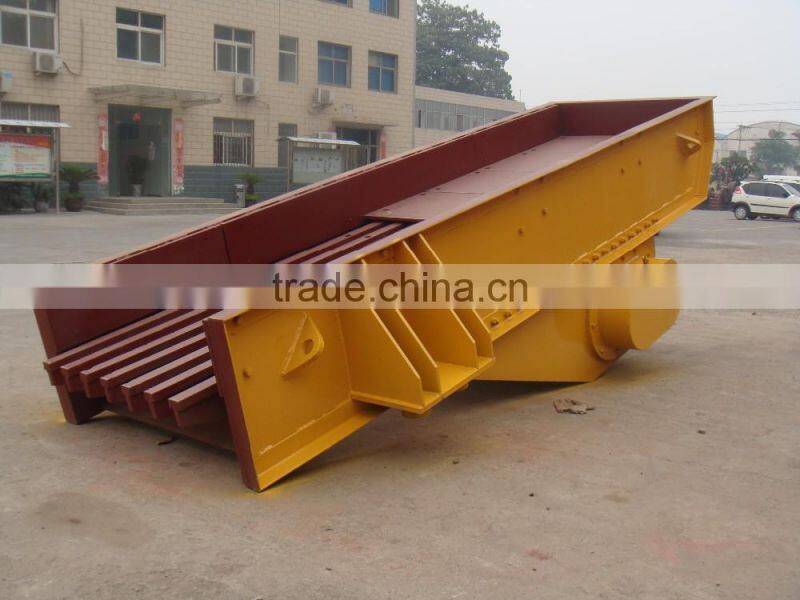 Large Capaicty China ZSW Series Vibrating Feeder With Good Price