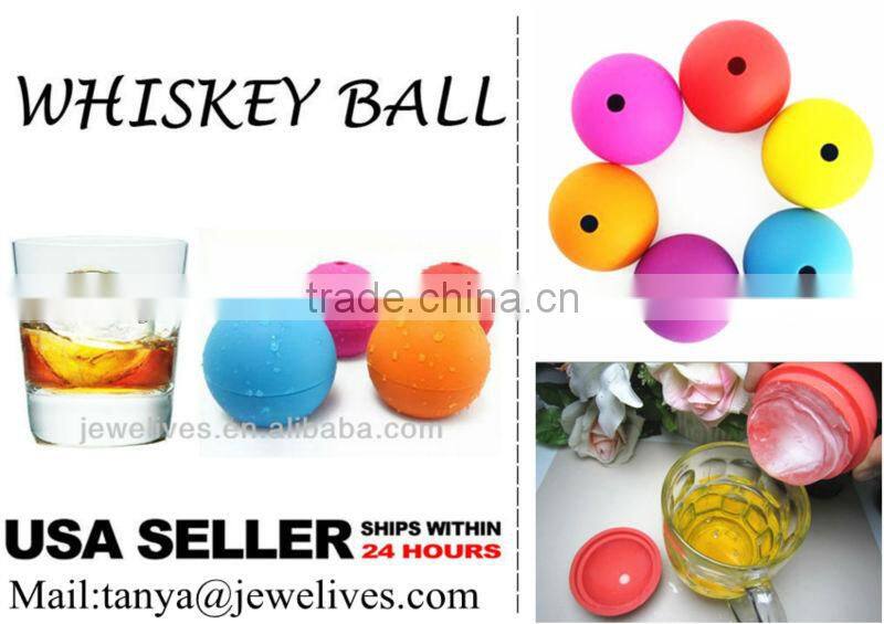 Wine beer promotional items for silicone ice ball mold