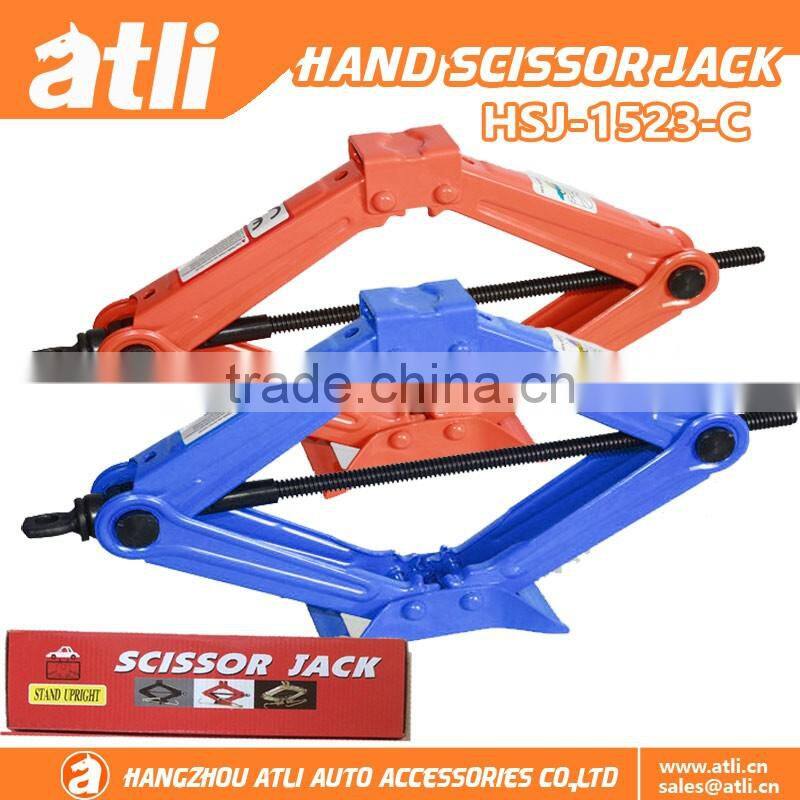 2T scissoer car jack manual jack supplier in China