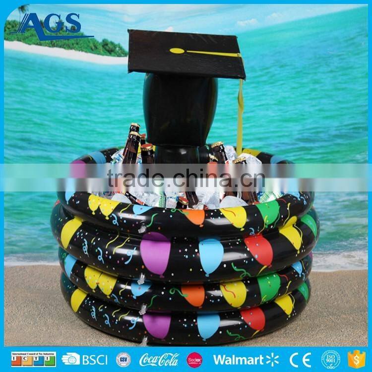 Special design graduation celebration inflatable beer cooler