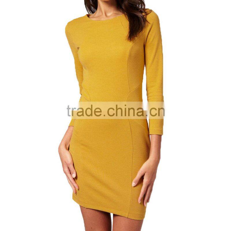 latest sexy slim office dress for ladies,dress for women wear