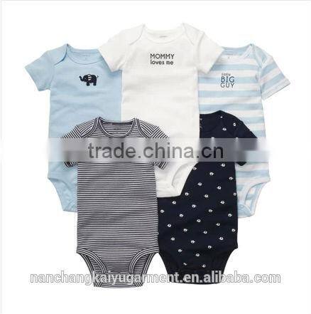 high quality custom printed baby rompers