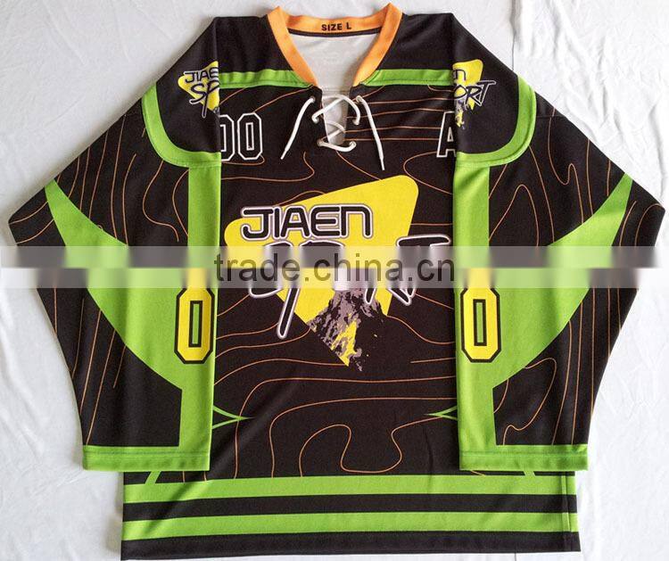 Hongen apparel Alibaba china hot-sale sublimated youth ice hockey jersey