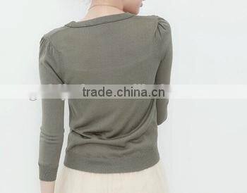 thin summer cardigan knitted women from the garment factory directly, colorful cardigan knitting women garment clothes for women