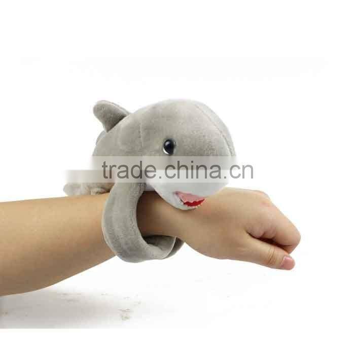 Funny sea animal whale fabric slap bracelet