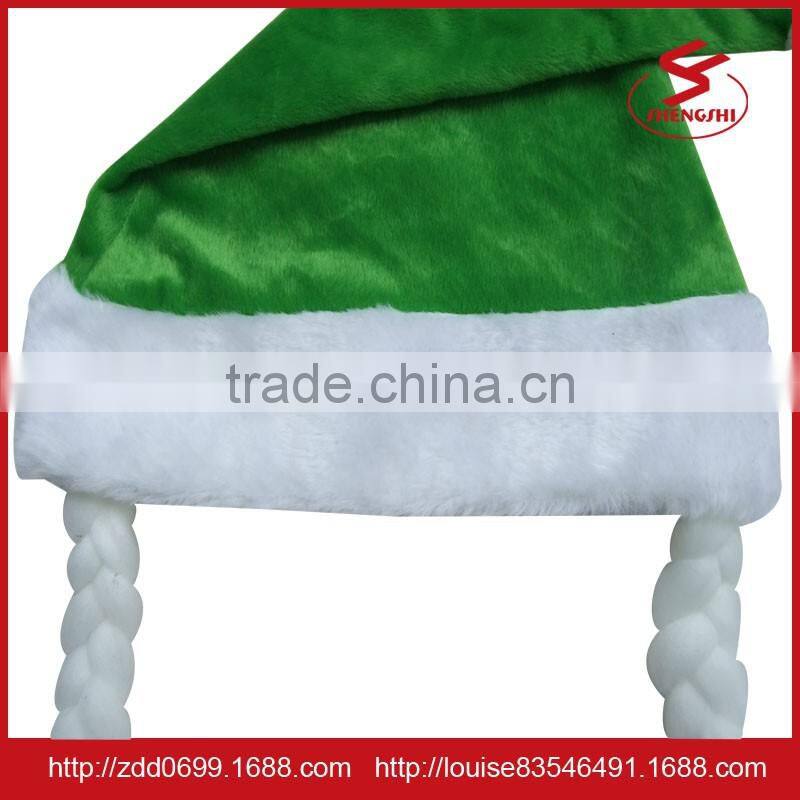 Digit printing custom hawaii style christmas hat