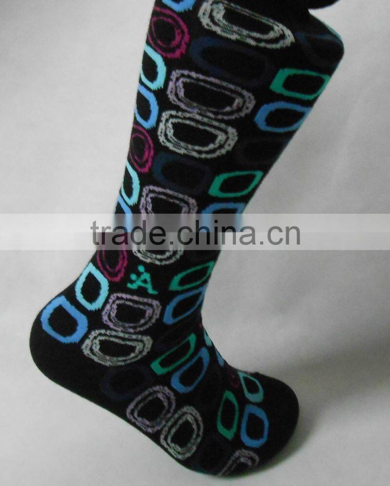 make your own happy wholesale custom girl tube socks