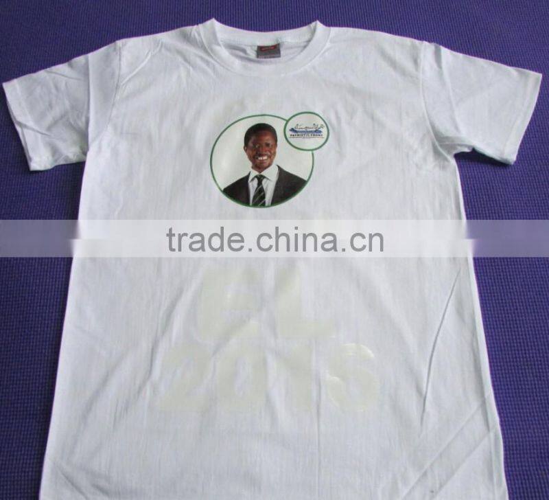 1 dollar cheap polyester elestion t-shirt