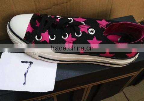 China excess inventory canvas bulk wholesale shoes for women
