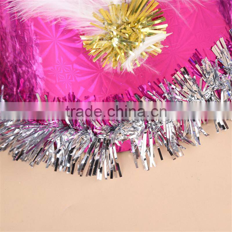 Nice good quality Christmas paper hat/cap for decoration party or christmas