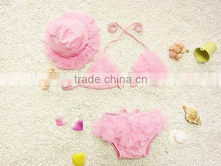Hot Sale Baby Dot Bikini, Baby Beachwear, Baby Swim Sets new baby girl swimsuit
