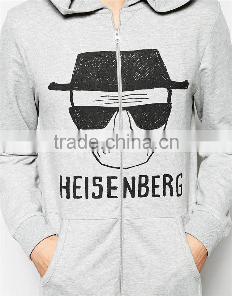 PA0040A men's breaking bad print onesie pajamas