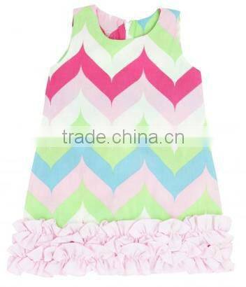 GIRLS ANIMAL PRINTED RUFFLE DRESS