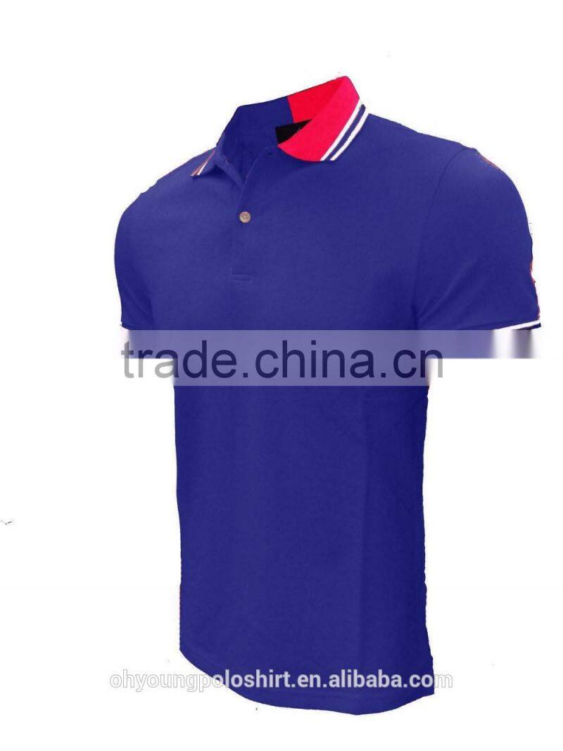 High Quality Golf Polo Shirt Cotton Pique Custom Blank Polo Shirt For Men Cheap Clothing Manufacturer Dri Fit Men's Polo Shirt