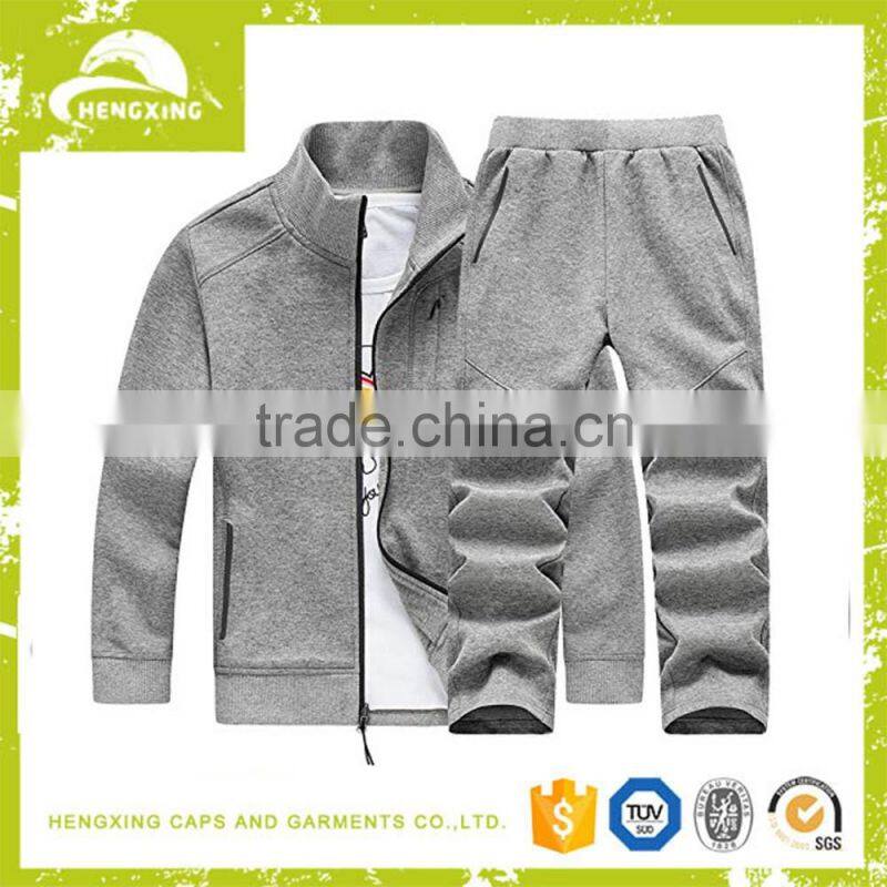 Hot Sale Fitted Plain Zipper Mens Hoodies