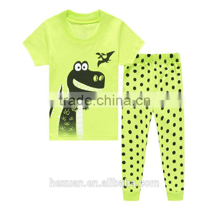 OEM or stocked designs Fashion best price wholesale childrens cotton pajamas